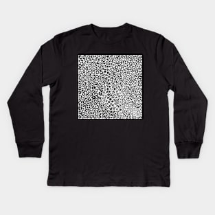 cheetah pattern Kids Long Sleeve T-Shirt